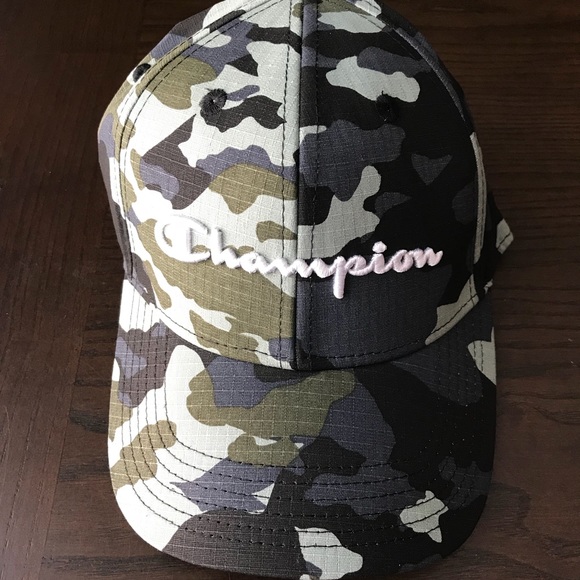 champion camo hat